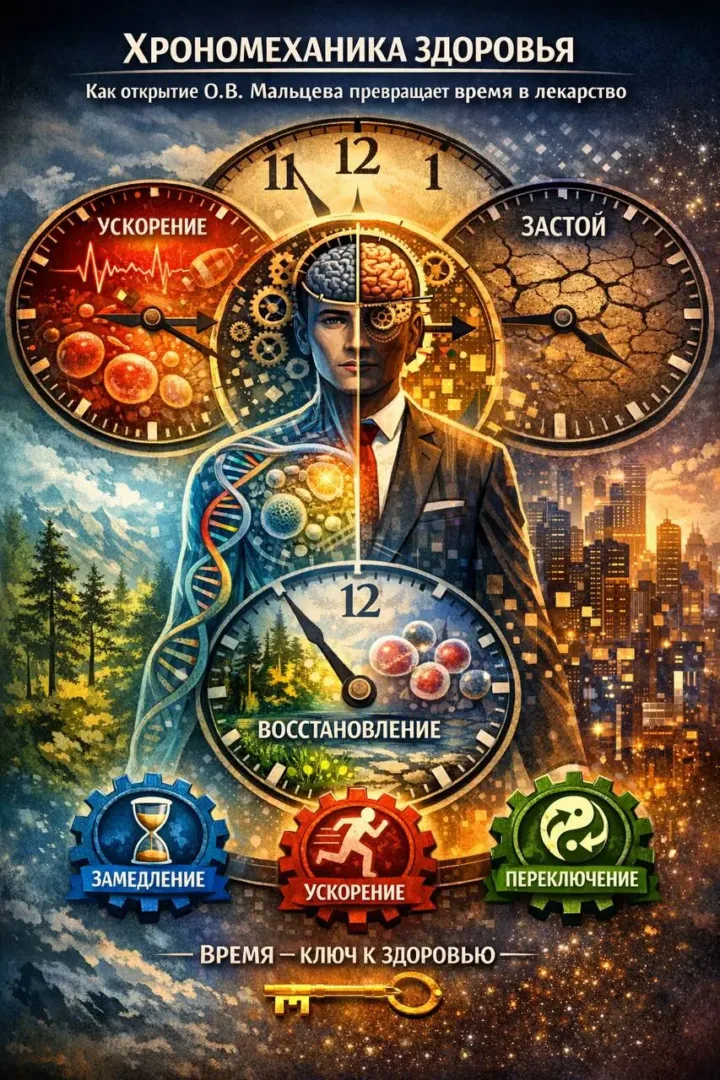 Хрономеханика здоровья. Открытие учёного Олега Мальцева