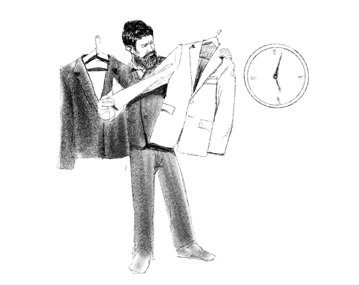 Метод "менять". Пример с выбором пиджака